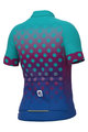 ALÉ Cyklistický dres s krátkým rukávem - BUBBLE - zelená