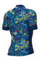ALÉ Cyklistický dres s krátkým rukávem - OVER PRAGMA - modrá