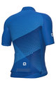 ALÉ Cyklistický dres s krátkým rukávem - WEB PR-E - světle modrá