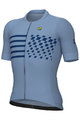 ALÉ Cyklistický dres s krátkým rukávem - PLAY PR-E - modrá