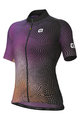 ALÉ Cyklistický dres s krátkým rukávem - CIRCUS PRAGMA - fialová