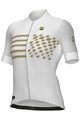 ALÉ Cyklistický dres s krátkým rukávem - PLAY PR-E - bílá