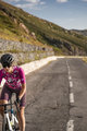 ALÉ Cyklistický dres s krátkým rukávem - HIBISCUS PR-E - fialová