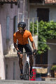 ALÉ Cyklistický dres s krátkým rukávem - RIO PR-E - oranžová