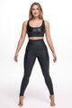 ATHLEEYA legíny - ESSENTIAL SHINE - černá