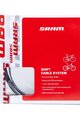 SRAM řadící lanko - SHIFT ROAD AND MTB CABLE KIT - stříbrná