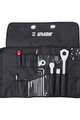 UNIOR sada nářadí - PRO TOOL ROLL SET - černá/stříbrná