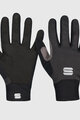 SPORTFUL Cyklistické rukavice dlouhoprsté - KIDS SOFTSHELL - černá