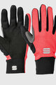 SPORTFUL Cyklistické rukavice dlouhoprsté - KIDS SOFTSHELL - růžová