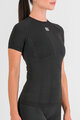 SPORTFUL Cyklistické triko s krátkým rukávem - 2ND SKIN W - černá