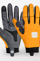 SPORTFUL Cyklistické rukavice dlouhoprsté - APEX LIGHT - oranžová