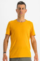 SPORTFUL Cyklistické triko s krátkým rukávem - XPLORE - žlutá