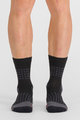 SPORTFUL Cyklistické ponožky klasické - APEX - černá/šedá