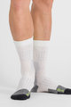 SPORTFUL Cyklistické ponožky klasické - APEX - bílá/žlutá