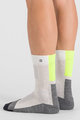 SPORTFUL Cyklistické ponožky klasické - PRIMALOFT - bílá/žlutá