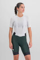 SPORTFUL Cyklistické kalhoty krátké s laclem - SUPERGIARA W - zelená