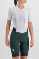 SPORTFUL Cyklistické kalhoty krátké s laclem - SUPERGIARA W - zelená