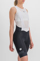 SPORTFUL Cyklistické kalhoty krátké s laclem - SUPERGIARA - černá