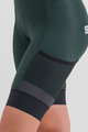 SPORTFUL Cyklistické kalhoty krátké s laclem - SUPERGIARA - zelená