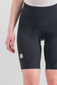 SPORTFUL Cyklistické kalhoty krátké bez laclu - BODYFIT PRO - černá