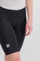 SPORTFUL Cyklistické kalhoty krátké s laclem - TOTAL COMFORT - černá