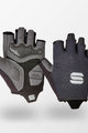SPORTFUL Cyklistické rukavice krátkoprsté - TOTAL COMFORT - černá