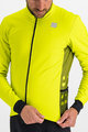 SPORTFUL Cyklistická větruodolná bunda - NEO SOFTSHELL - žlutá