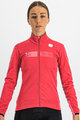 SPORTFUL Cyklistická zateplená bunda - TEMPO - růžová