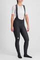 SPORTFUL Cyklistické kalhoty dlouhé s laclem - BODYFIT CLASSIC W - černá