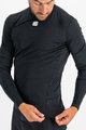 SPORTFUL Cyklistické triko s dlouhým rukávem - SOTTOZERO - černá