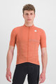 SPORTFUL Cyklistický dres s krátkým rukávem - GIARA - oranžová