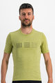 SPORTFUL Cyklistické triko s krátkým rukávem - GIARA - světle zelená