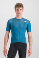 SPORTFUL Cyklistický dres s krátkým rukávem - SUPERGIARA - modrá