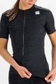SPORTFUL Cyklistický dres s krátkým rukávem - SUPERGIARA - černá