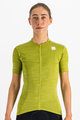 SPORTFUL Cyklistický dres s krátkým rukávem - SUPERGIARA - světle zelená