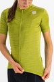 SPORTFUL Cyklistický dres s krátkým rukávem - SUPERGIARA - světle zelená