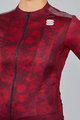SPORTFUL Cyklistický dres s krátkým rukávem - ESCAPE SUPERGIARA - bordó
