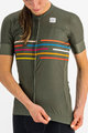 SPORTFUL Cyklistický dres s krátkým rukávem - VELODROME - zelená