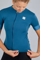 SPORTFUL Cyklistický dres s krátkým rukávem - MONOCROM - modrá