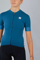 SPORTFUL Cyklistický dres s krátkým rukávem - MONOCROM - modrá