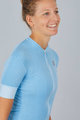 SPORTFUL Cyklistický dres s krátkým rukávem - MONOCROM - světle modrá