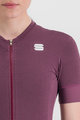 SPORTFUL Cyklistický dres s krátkým rukávem - MONOCROM - fialová
