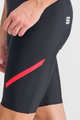 SPORTFUL Cyklistické kalhoty krátké s laclem - FIANDRE PRO LIGHT - černá