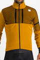SPORTFUL Cyklistická zateplená bunda - SUPERGIARA - žlutá