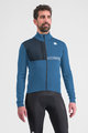 SPORTFUL Cyklistická zateplená bunda - GIARA SOFTSHELL - modrá