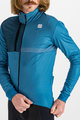 SPORTFUL Cyklistická zateplená bunda - GIARA SOFTSHELL - modrá