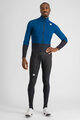 SPORTFUL Cyklistická zateplená bunda - TOTAL COMFORT - modrá/černá