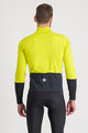 SPORTFUL Cyklistická větruodolná bunda - TOTAL COMFORT - žlutá
