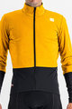 SPORTFUL Cyklistická větruodolná bunda - TOTAL COMFORT - žlutá/černá