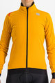 SPORTFUL Cyklistická větruodolná bunda - FIANDRE MEDIUM - žlutá/černá